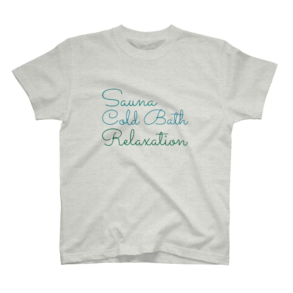Saunagirl/サウナガールのSauna ColdBath Relaxation  スタンダードTシャツ