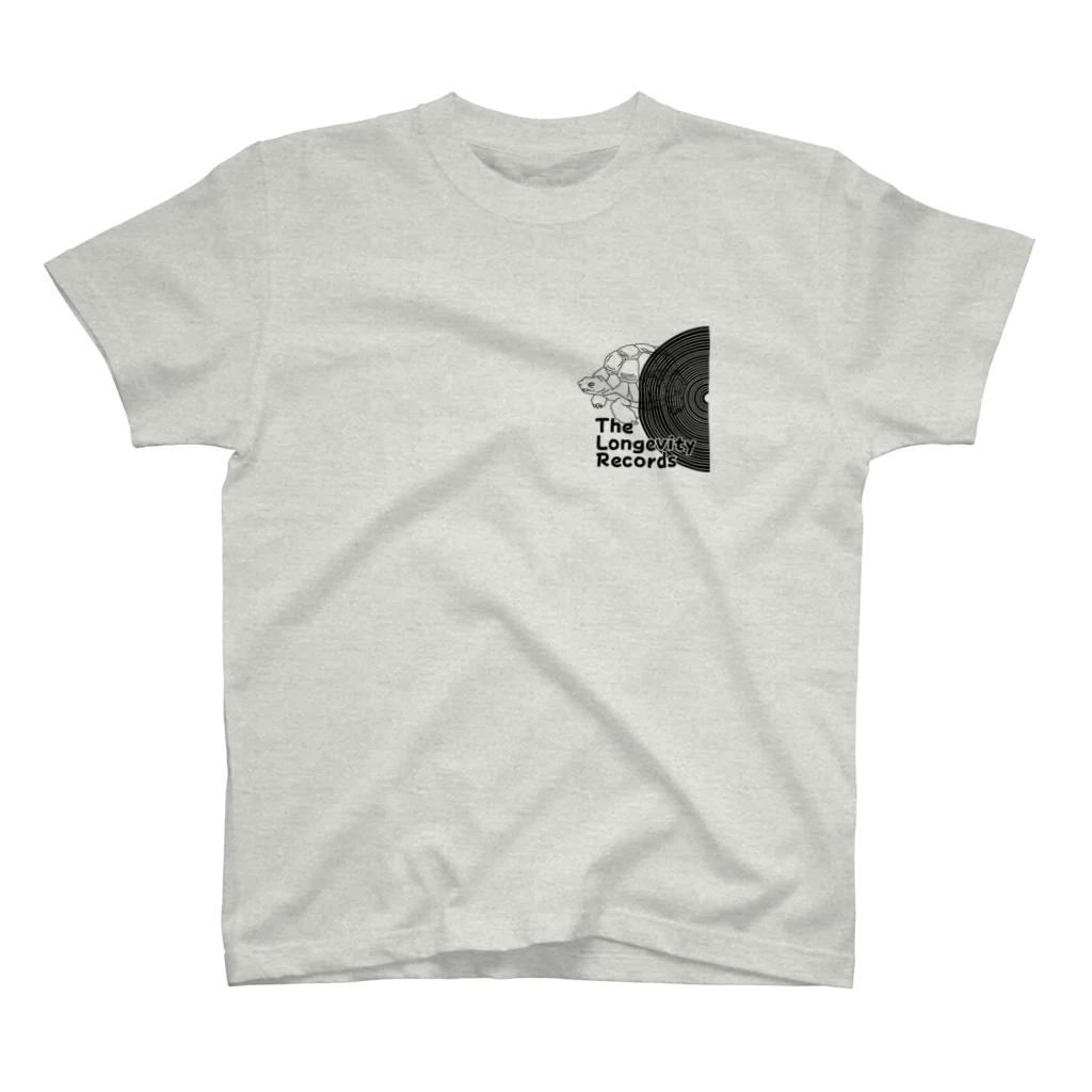 グラミー翔⭐️公式ショップのThe Longevity Records Regular Fit T-Shirt
