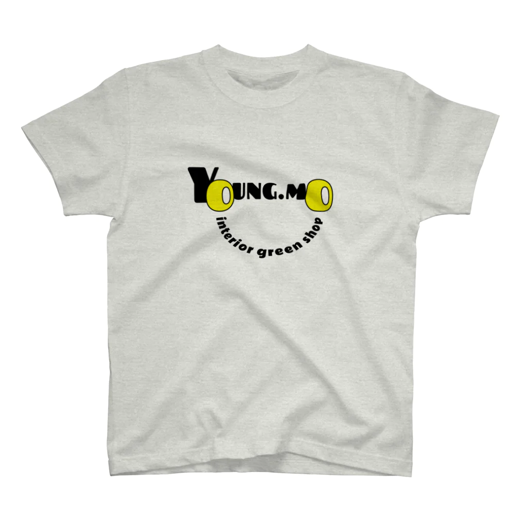 young.moのSMILE WHITE スタンダードTシャツ