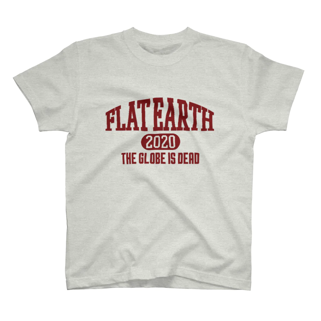 Mappila SHOPのカレッジ風［ネバダカラー］　フラットアース　FLATEARTH スタンダードTシャツ