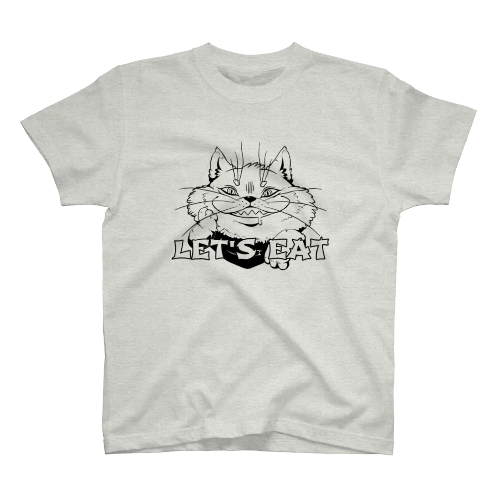 ぽに子のLet's eat  スタンダードTシャツ