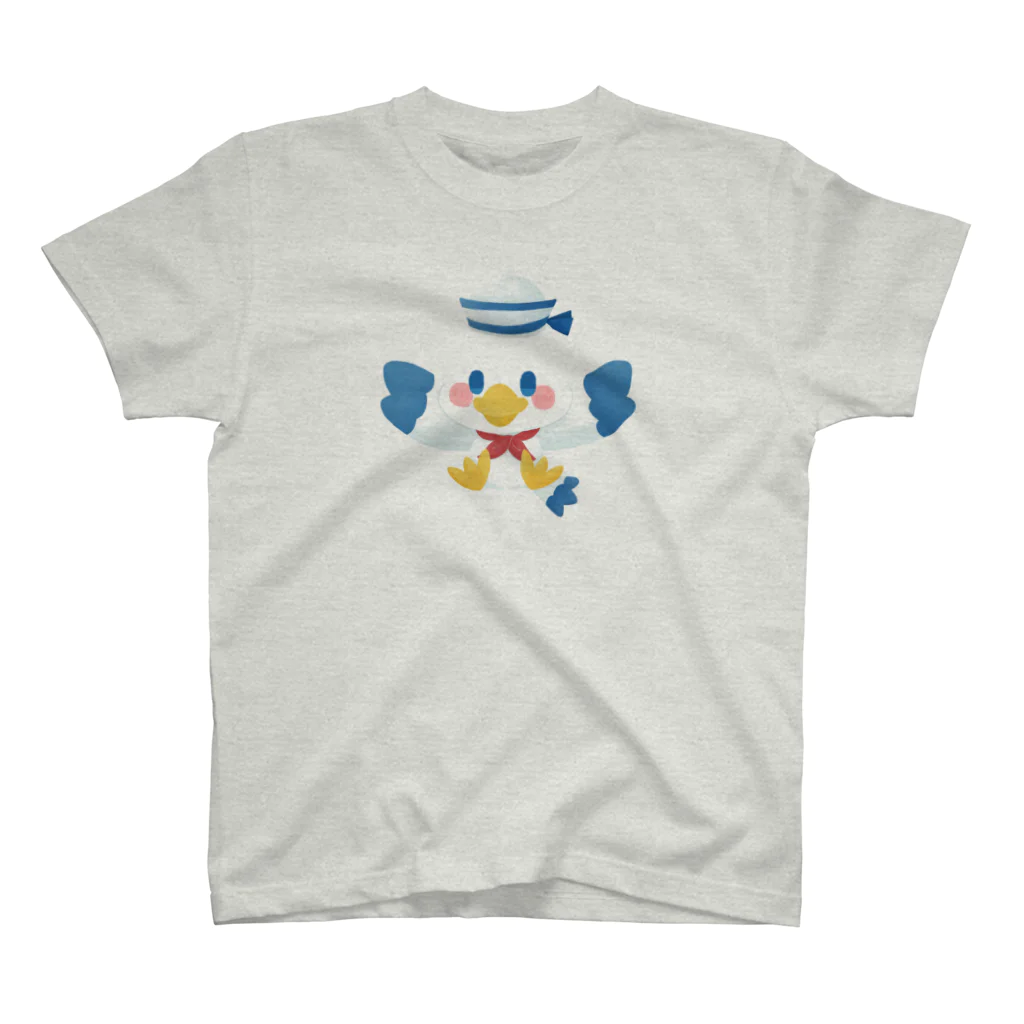 レタ(LETA)のカモメの水平さん Regular Fit T-Shirt