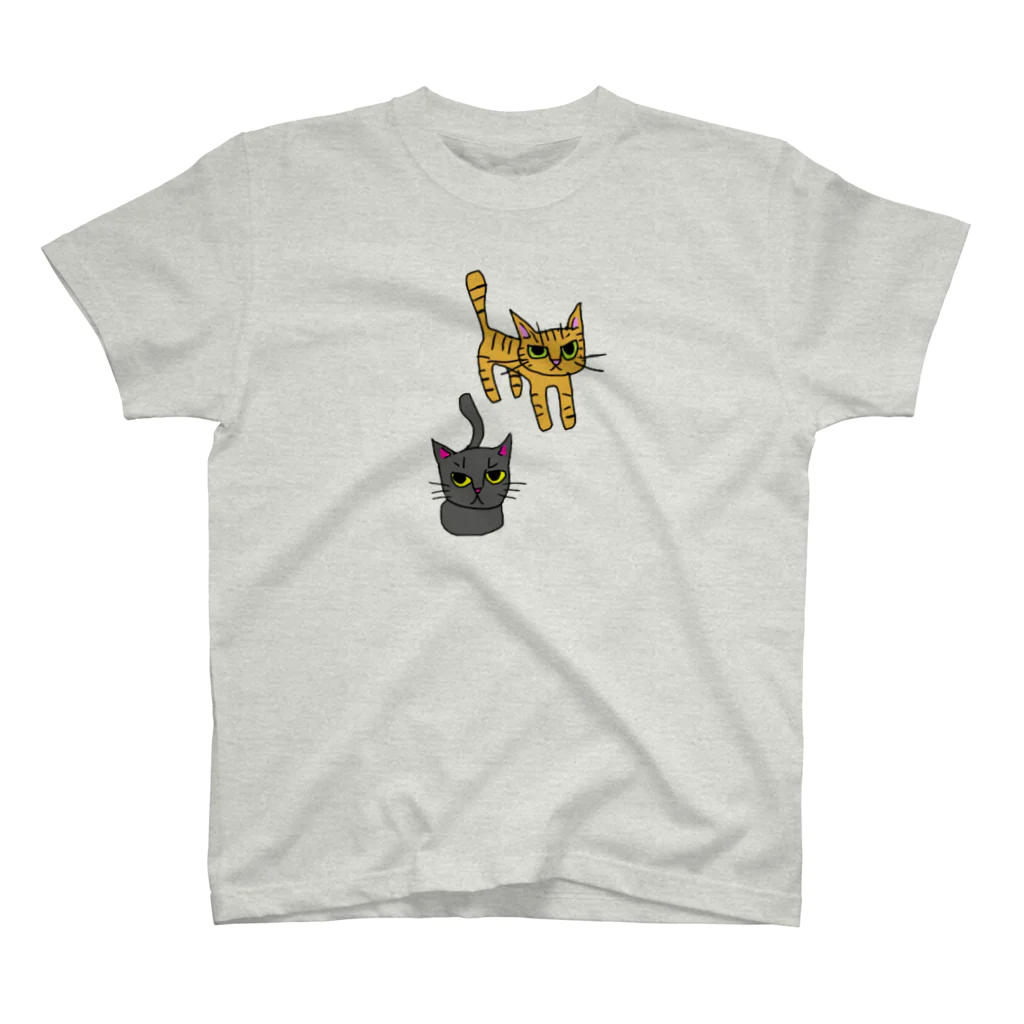 lag_to_ligの目つき悪猫ズ スタンダードTシャツ