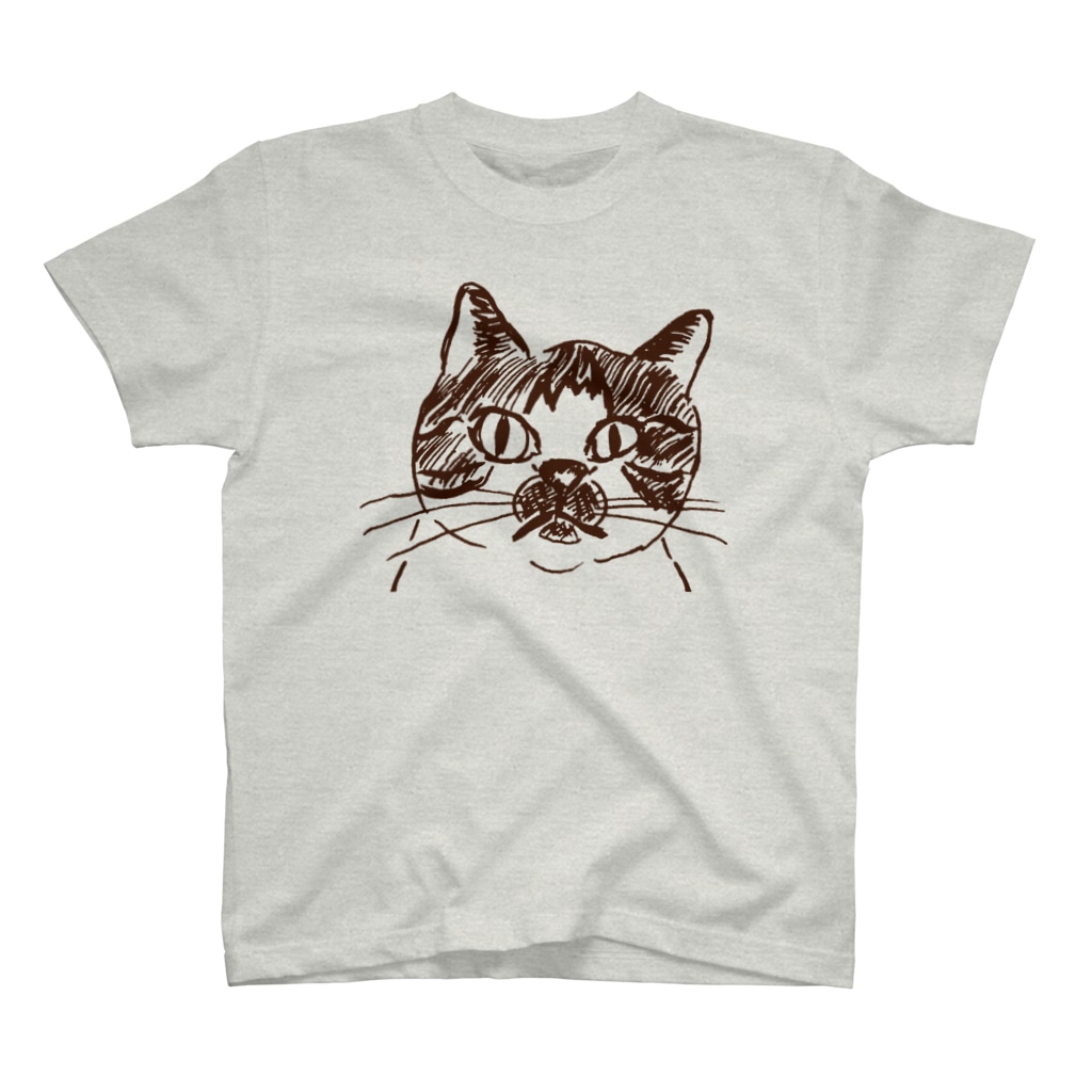 猫ねむりzzz..のブチ猫さん Regular Fit T-Shirt