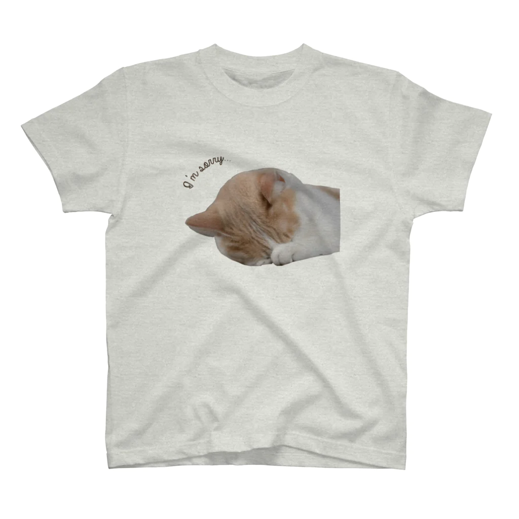 Twelve CatsのI'm sorry... Regular Fit T-Shirt