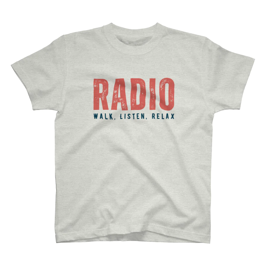 chataro123のRadio: Walk, Listen, Relax スタンダードTシャツ