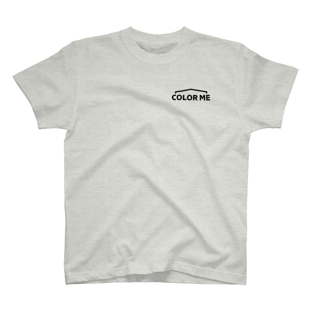 pepabo_colormeのロゴ（black） Regular Fit T-Shirt