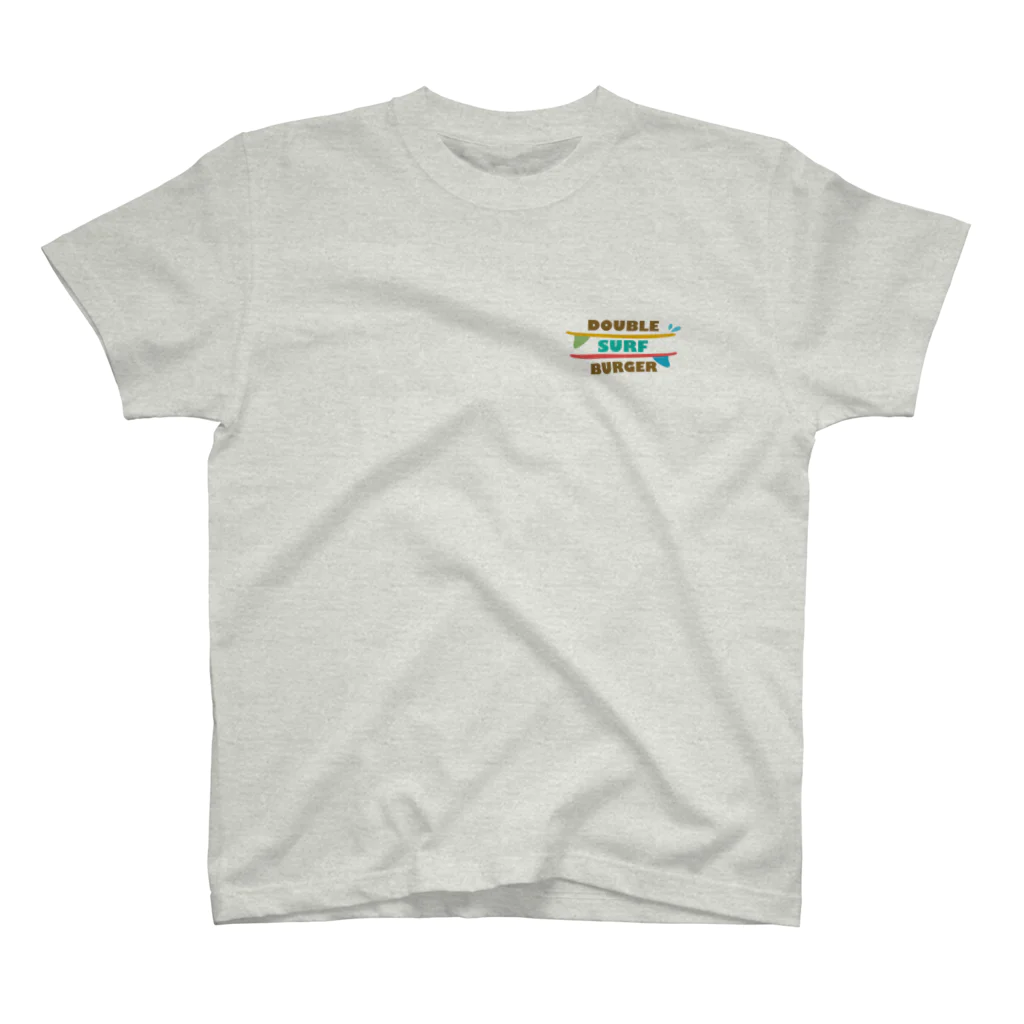 frenchfoxのDOUBLE SURF BURGER スタンダードTシャツ