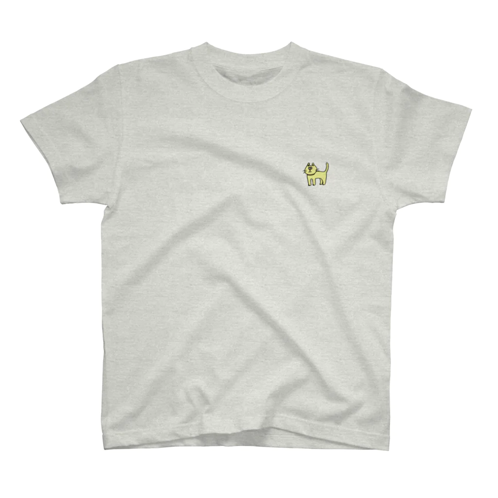 ヤマダのきいろいねこ Regular Fit T-Shirt