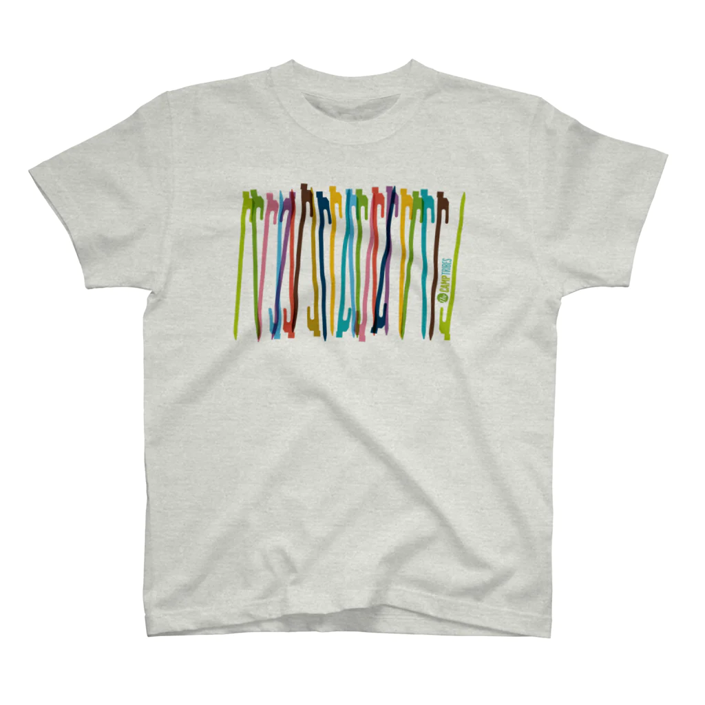 メガネのT13. Peg Colors スタンダードTシャツ