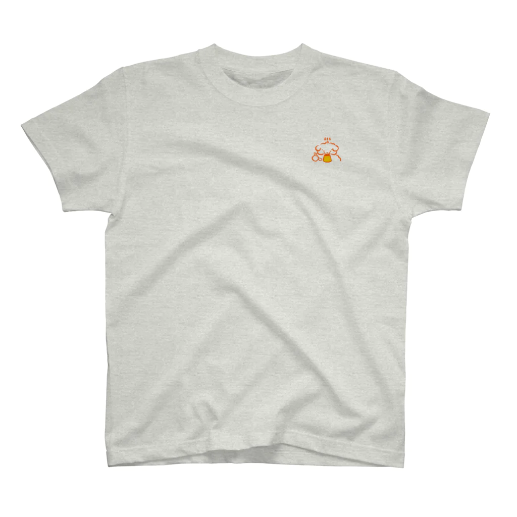 穂の湯のYUAGARI PUDDING(スモア・オレンジ) Regular Fit T-Shirt