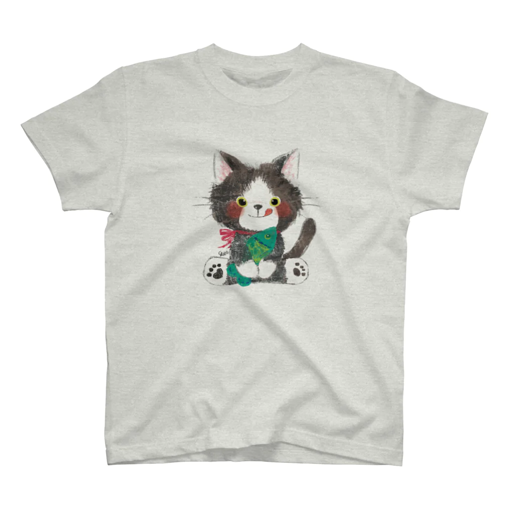 くろさわゆいのハチワレにゃんこ Regular Fit T-Shirt