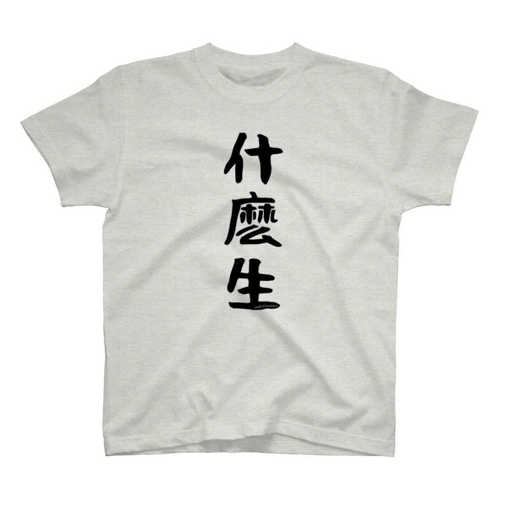 しまのなかまfromIRIOMOTEの什麽生／説破（そもさん／せっぱ） Regular Fit T-Shirt