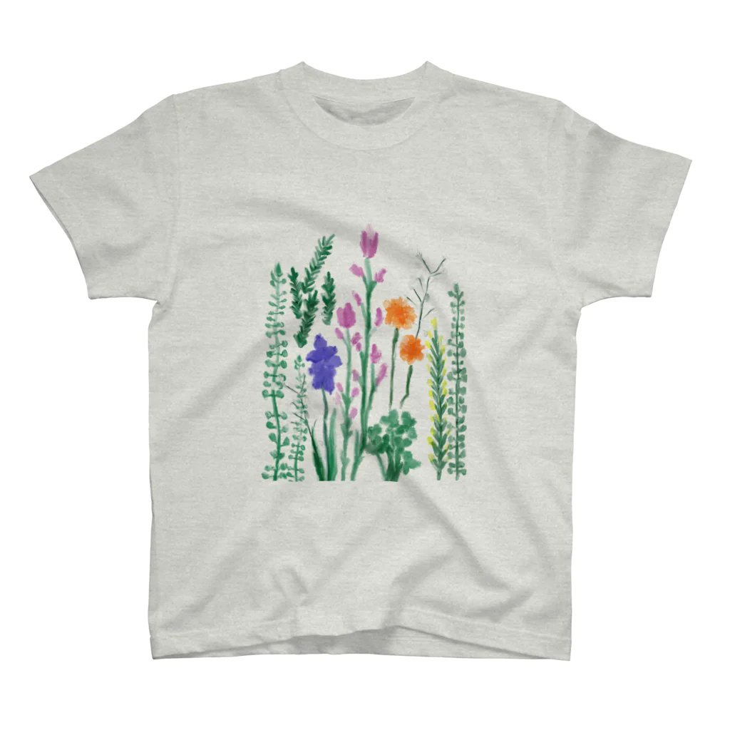 LuckySunnyDaySTOREのFloral garden  Regular Fit T-Shirt