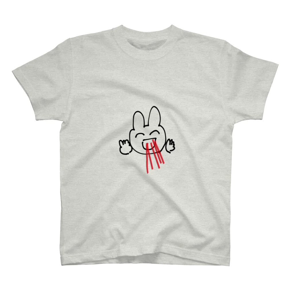 ゆうまみむめものメンヘラうさちゃん Regular Fit T-Shirt