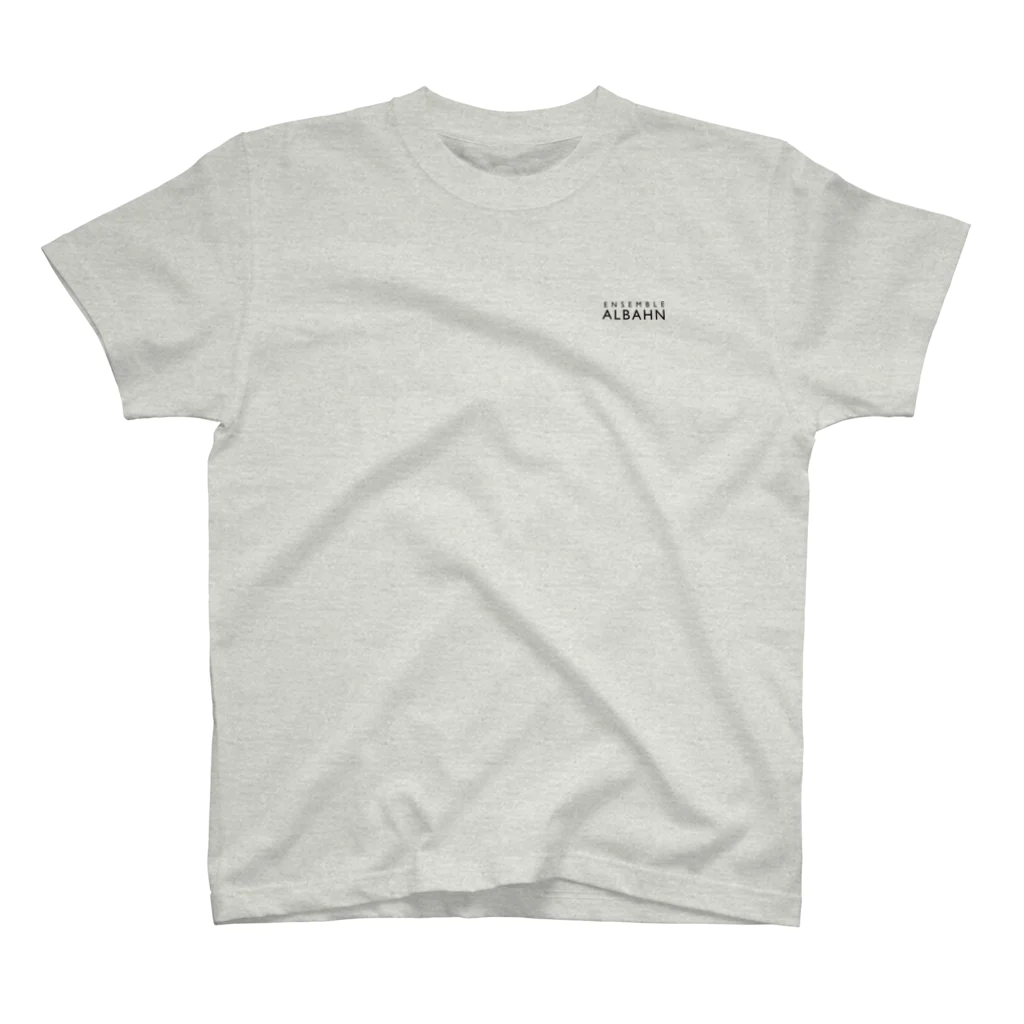 Ensemble Albahn 公式ストアのEnsemble Albahn - black logo Regular Fit T-Shirt