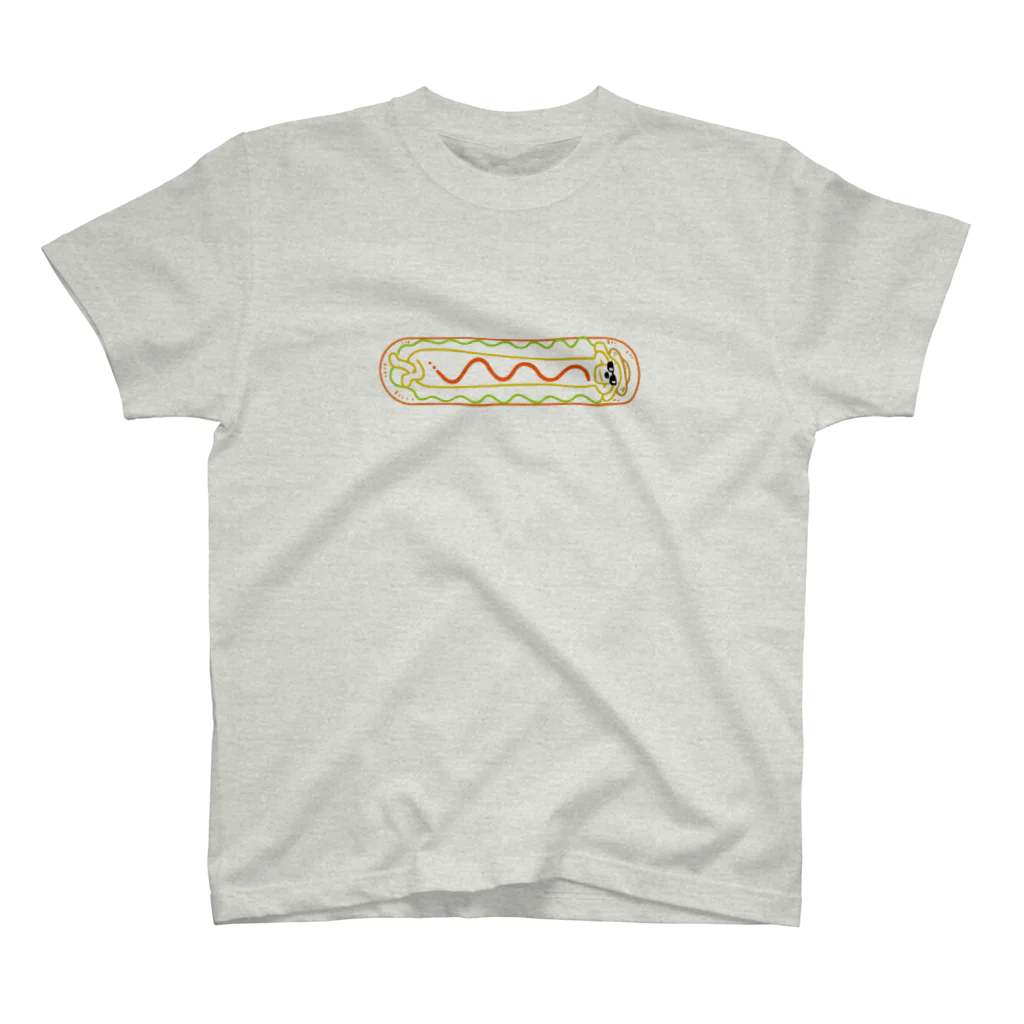 つまようじのYAKATAのhotdoooog スタンダードTシャツ