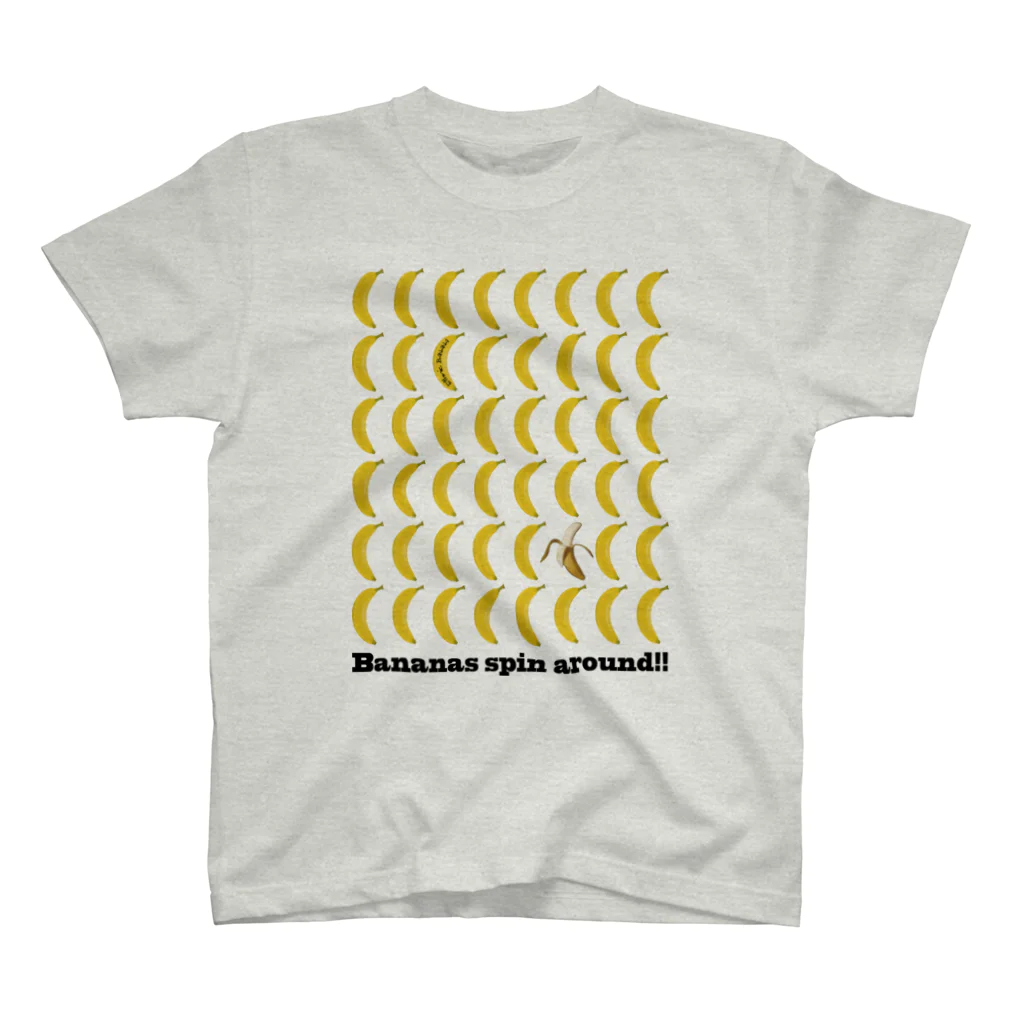 BANANAのBananas spin around!! BANANA Regular Fit T-Shirt