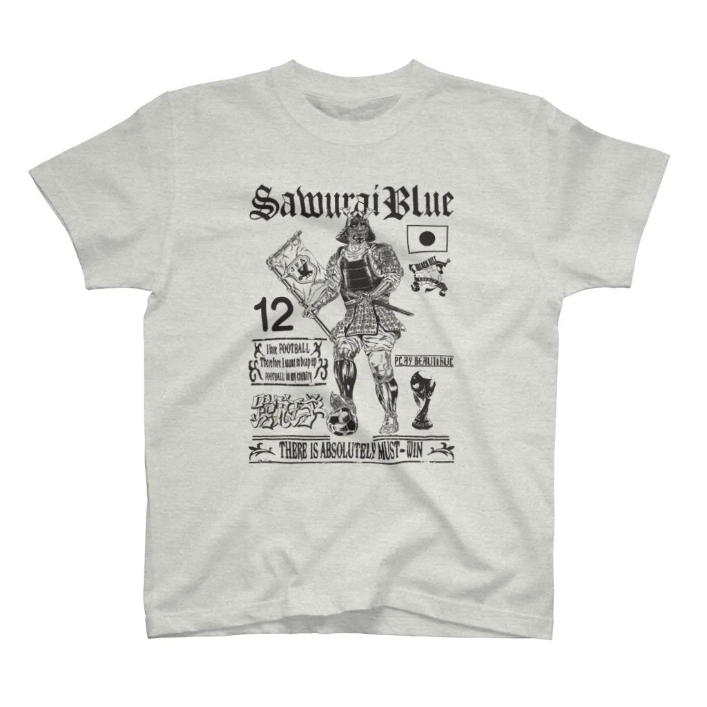 BLACKBELTのSAMURAIBLUE Tシャツ Regular Fit T-Shirt