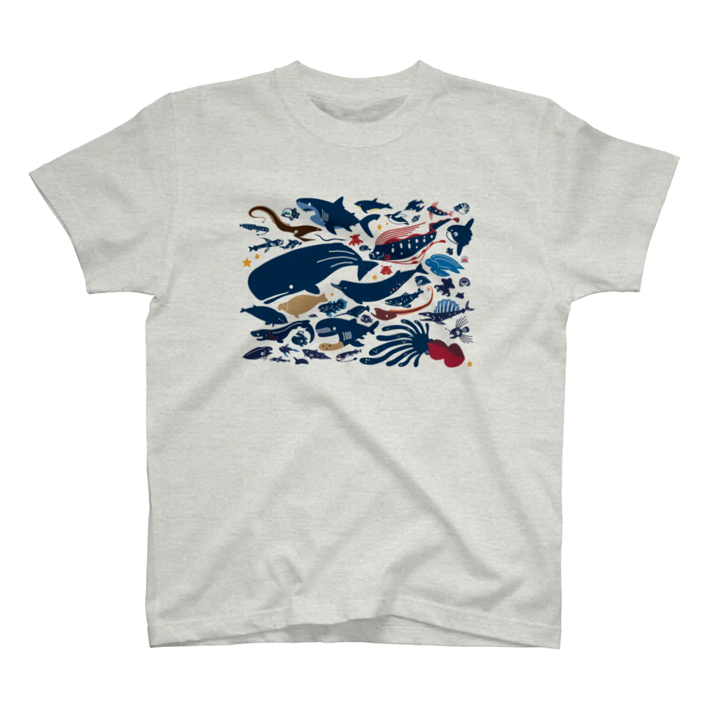 みなとまち層の深海生物 スタンダードTシャツ