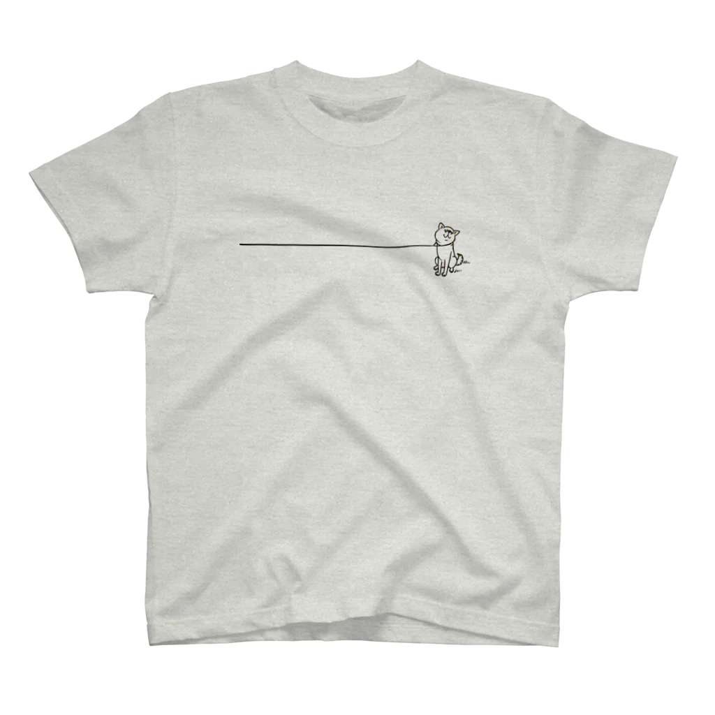 真希ナルセ（マキナル）のイヤイヤ柴犬（白柴） Regular Fit T-Shirt