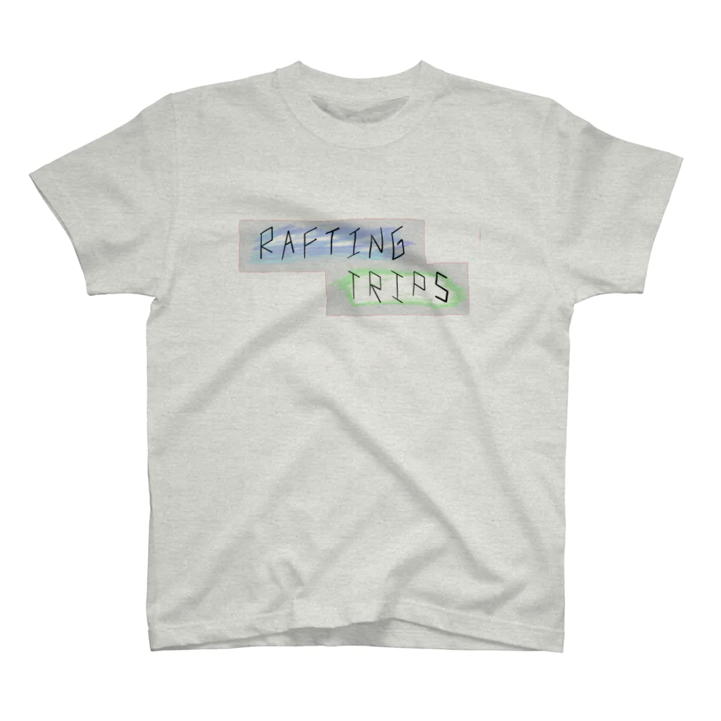 カメ鉄TianのRafting trips スタンダードTシャツ