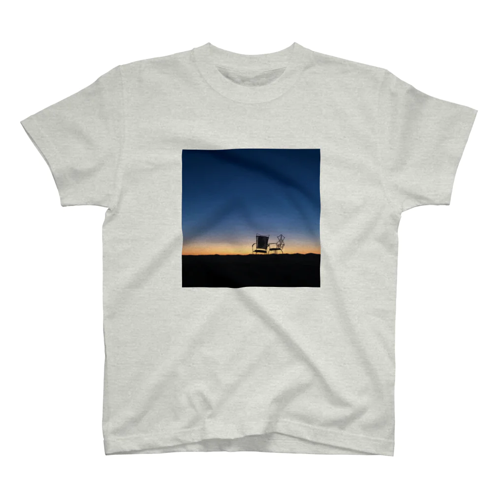 Today is a dayのサハラ砂漠の朝焼け スタンダードTシャツ