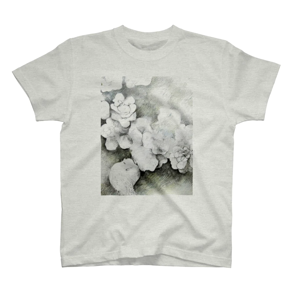 sakamichi_goodsの咲いてる Regular Fit T-Shirt