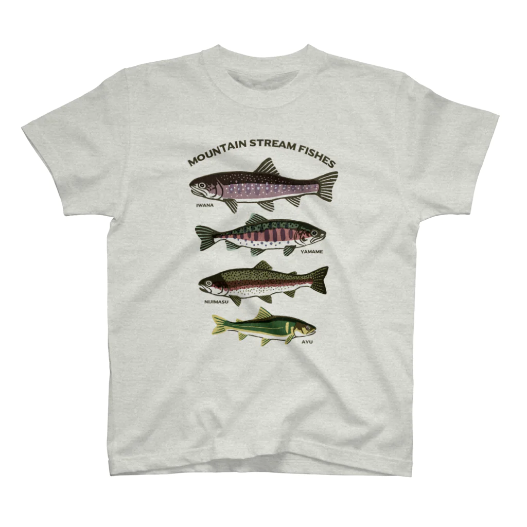 Tree Sparrowの渓流魚 Regular Fit T-Shirt