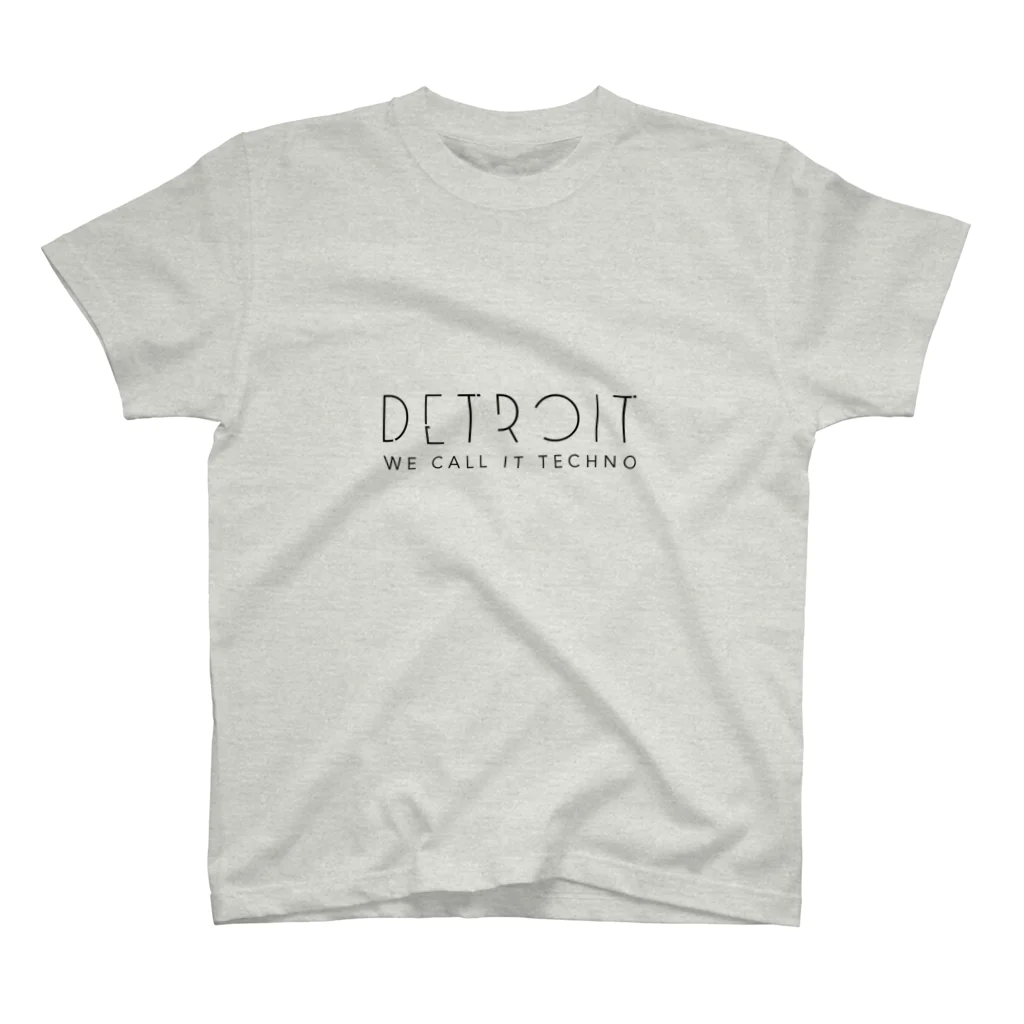 utagedesignのDETROIT TECHNO-- T Regular Fit T-Shirt