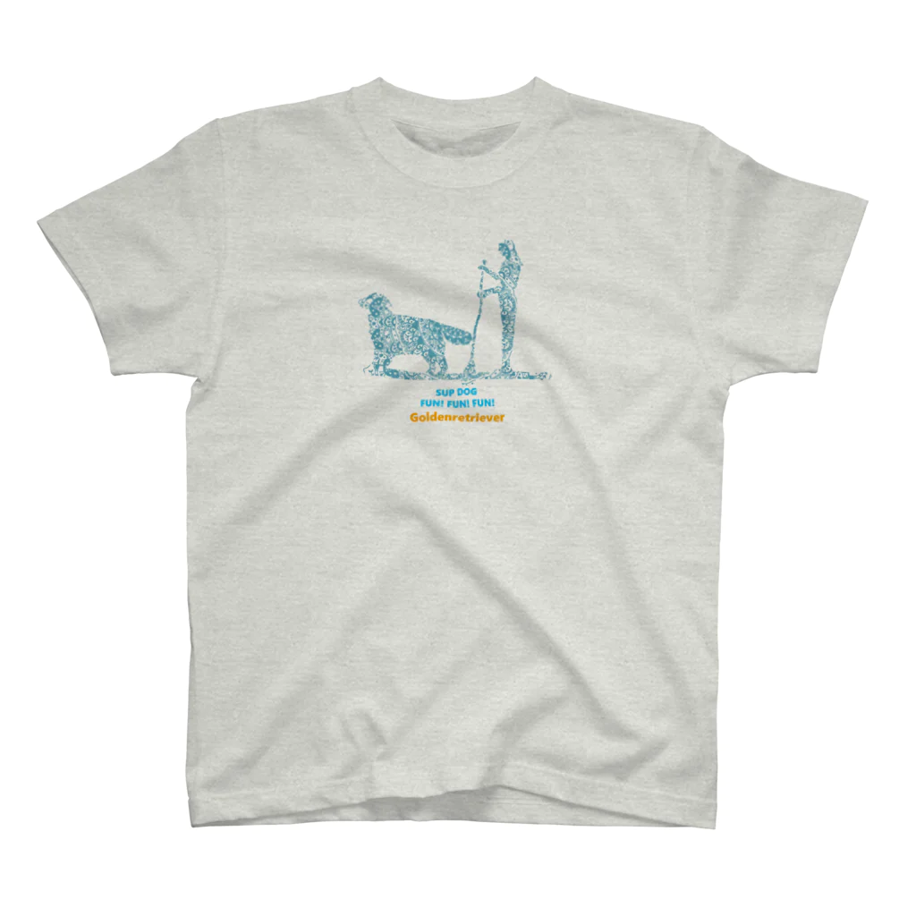 AtelierBoopの花月　SupDog　ゴールデン Regular Fit T-Shirt