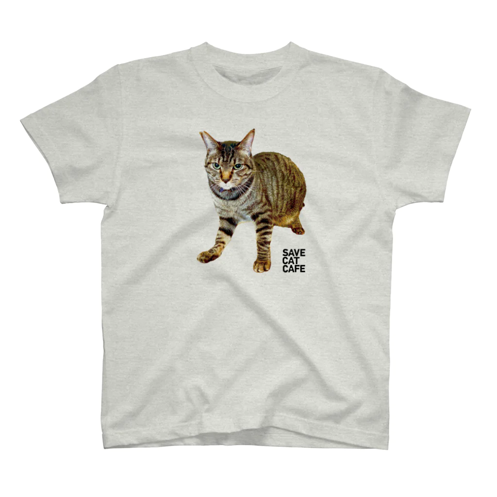 SAVE CAT CAFEのてっちゃん Regular Fit T-Shirt