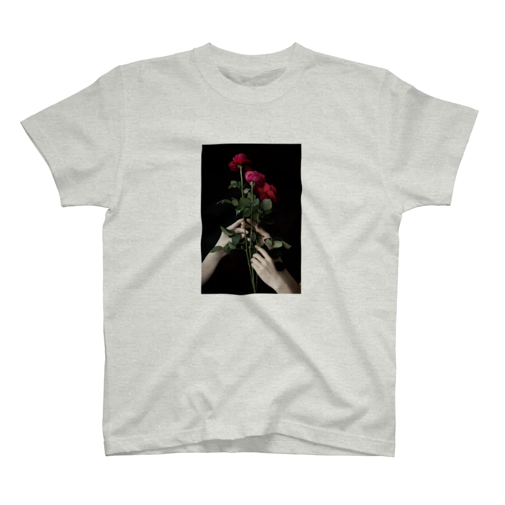 えはらあいの薔薇 スタンダードTシャツ