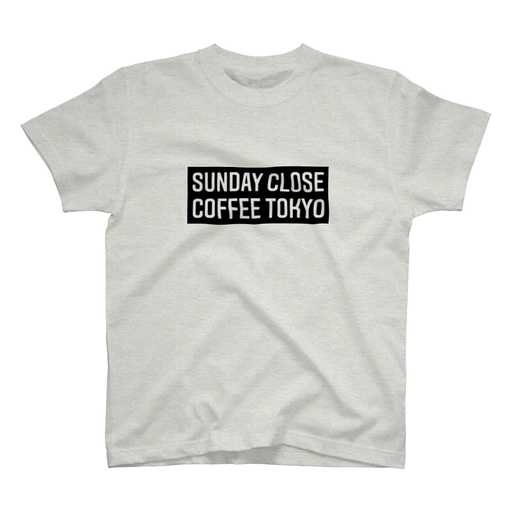 sundayclosecoffeeのサンクロ ロゴTシャツ Regular Fit T-Shirt