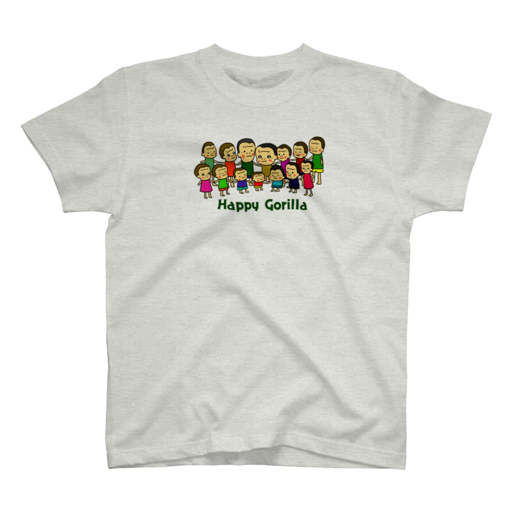 HappyGorillaのハッピーゴリラ　祖父母 Regular Fit T-Shirt