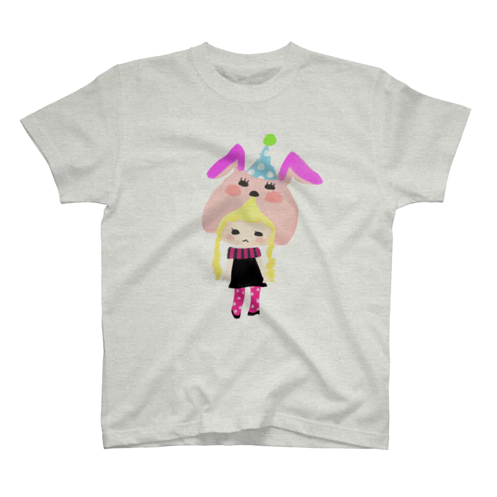 くつしたねこのゆめみちゃん スタンダードTシャツ