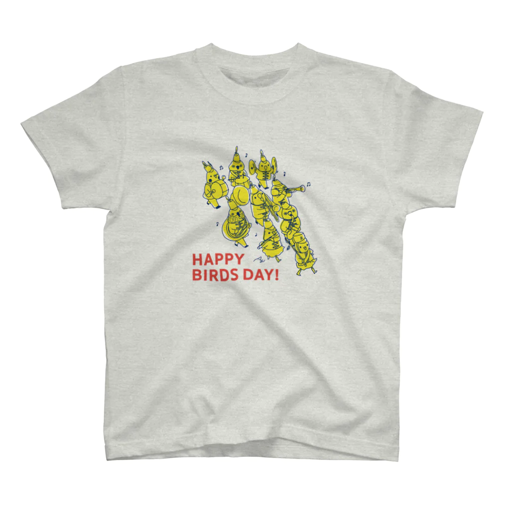 オグチヨーコのHappy birds day 2020 Regular Fit T-Shirt