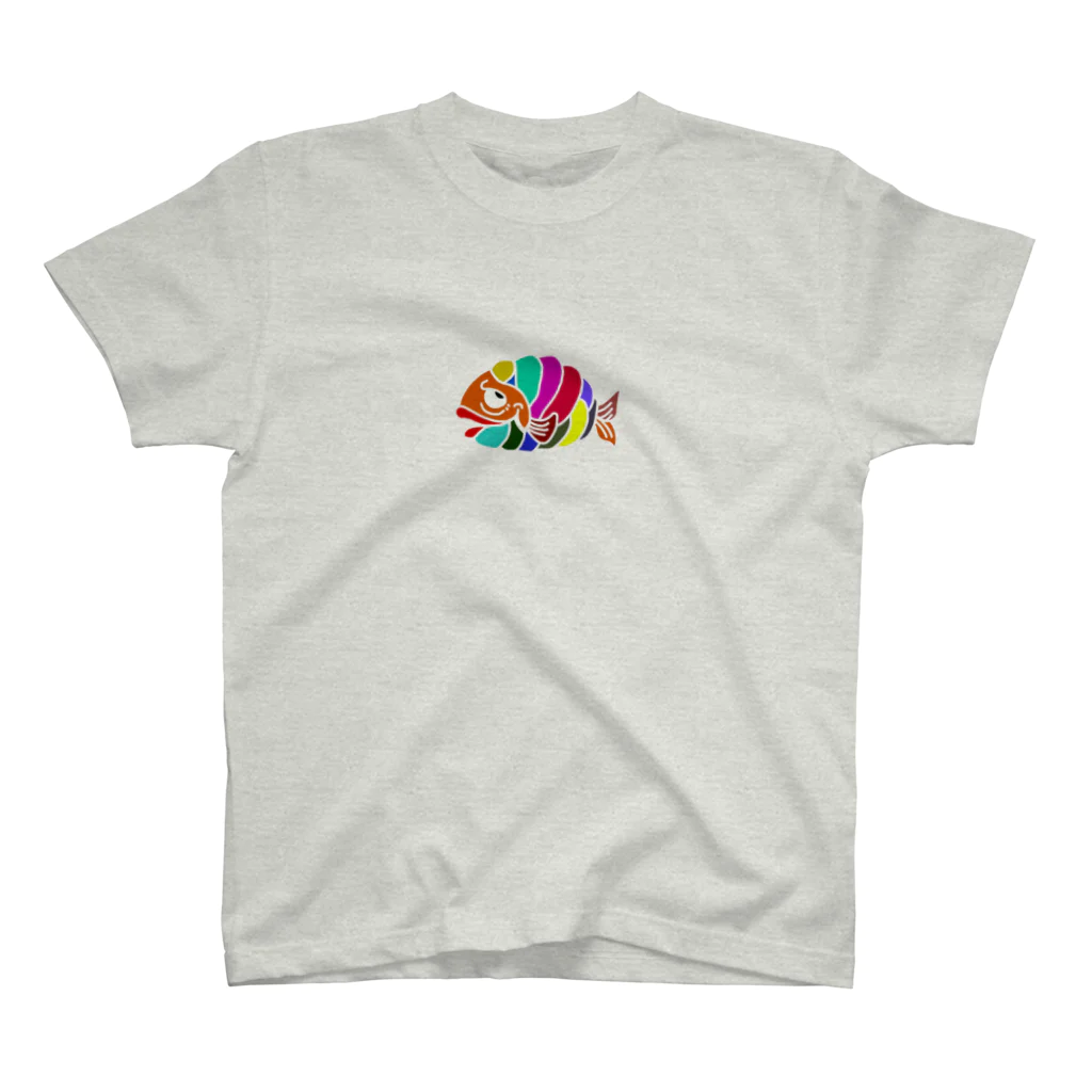 ばらっくんのRAINBOW FISH  スタンダードTシャツ