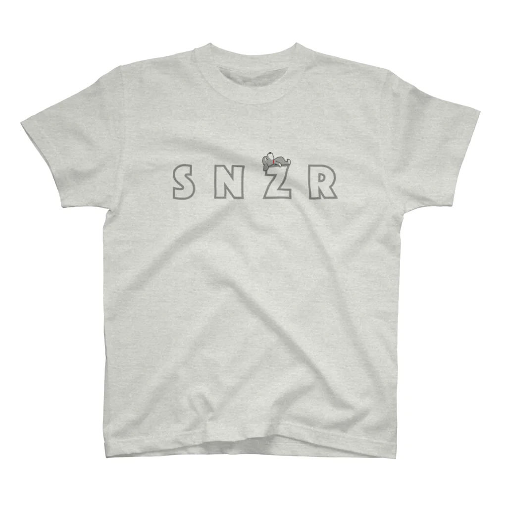 nanaschna - ななシュナのシュナウザー SNZR&ひる寝 スタンダードTシャツ