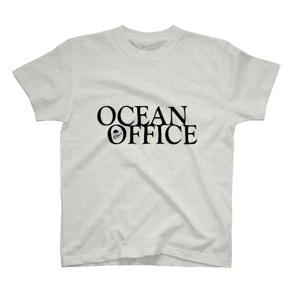OCEAN OFFICEのオーシャンオフィスロゴ-グラデーション- スタンダードTシャツ