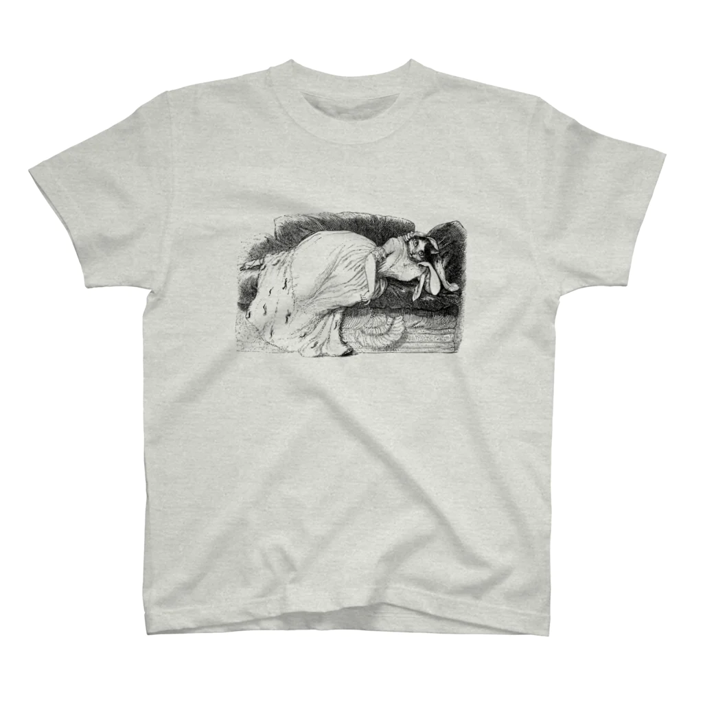 古書　天牛書店のグランヴィル「猫 1」＜アンティーク・プリント＞ Regular Fit T-Shirt