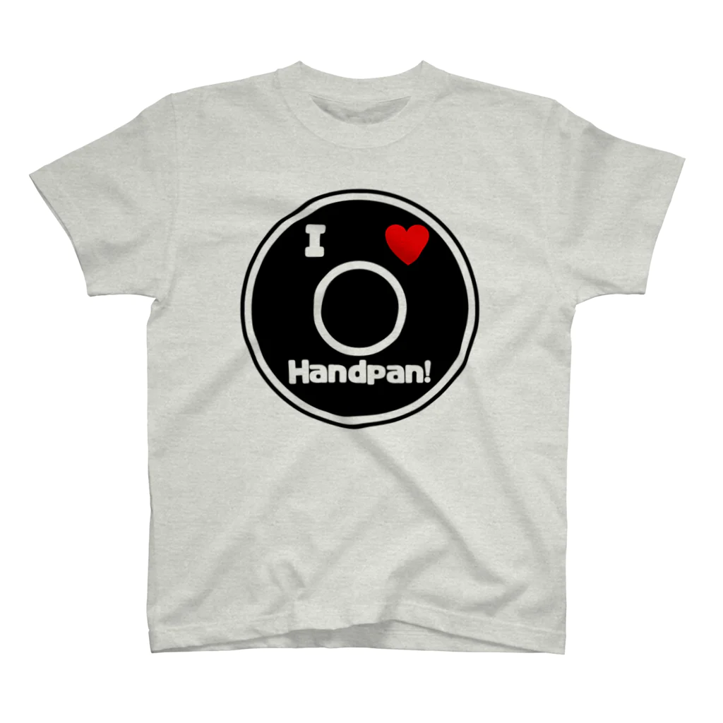 0965 brandのI ❤️ handPan  スタンダードTシャツ