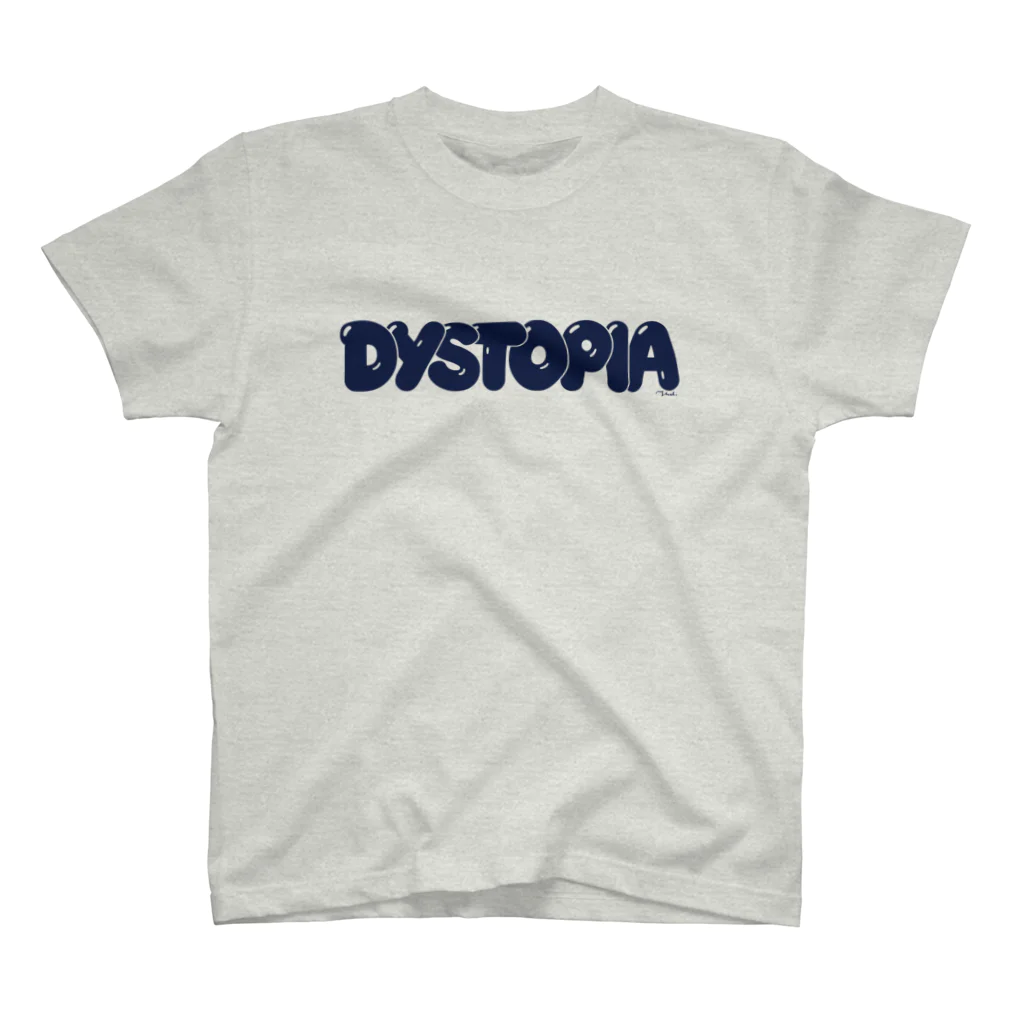 mastertape™のDystopia (Bubble Logo) スタンダードTシャツ