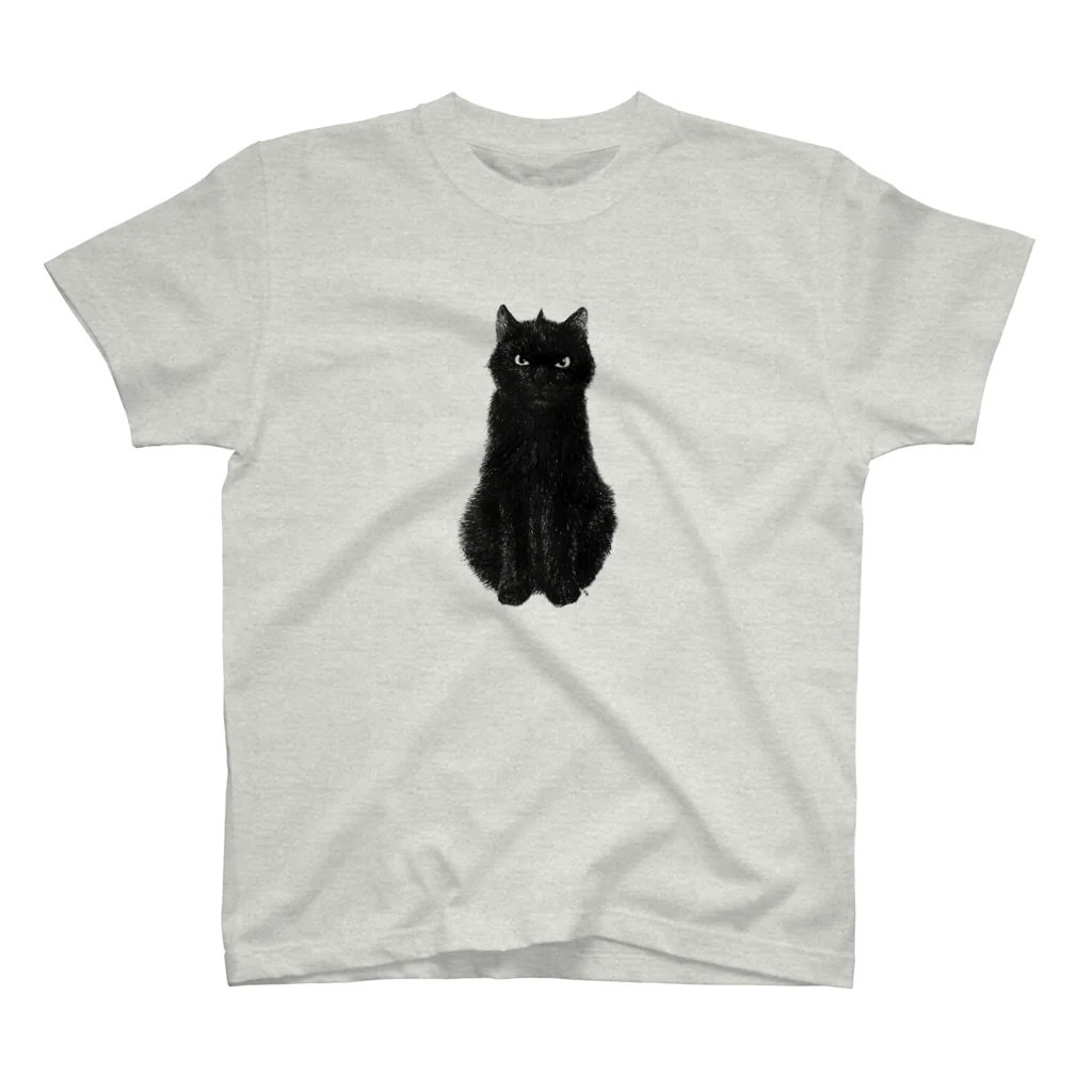 segasworksのくろねこ 888 no.2 Regular Fit T-Shirt