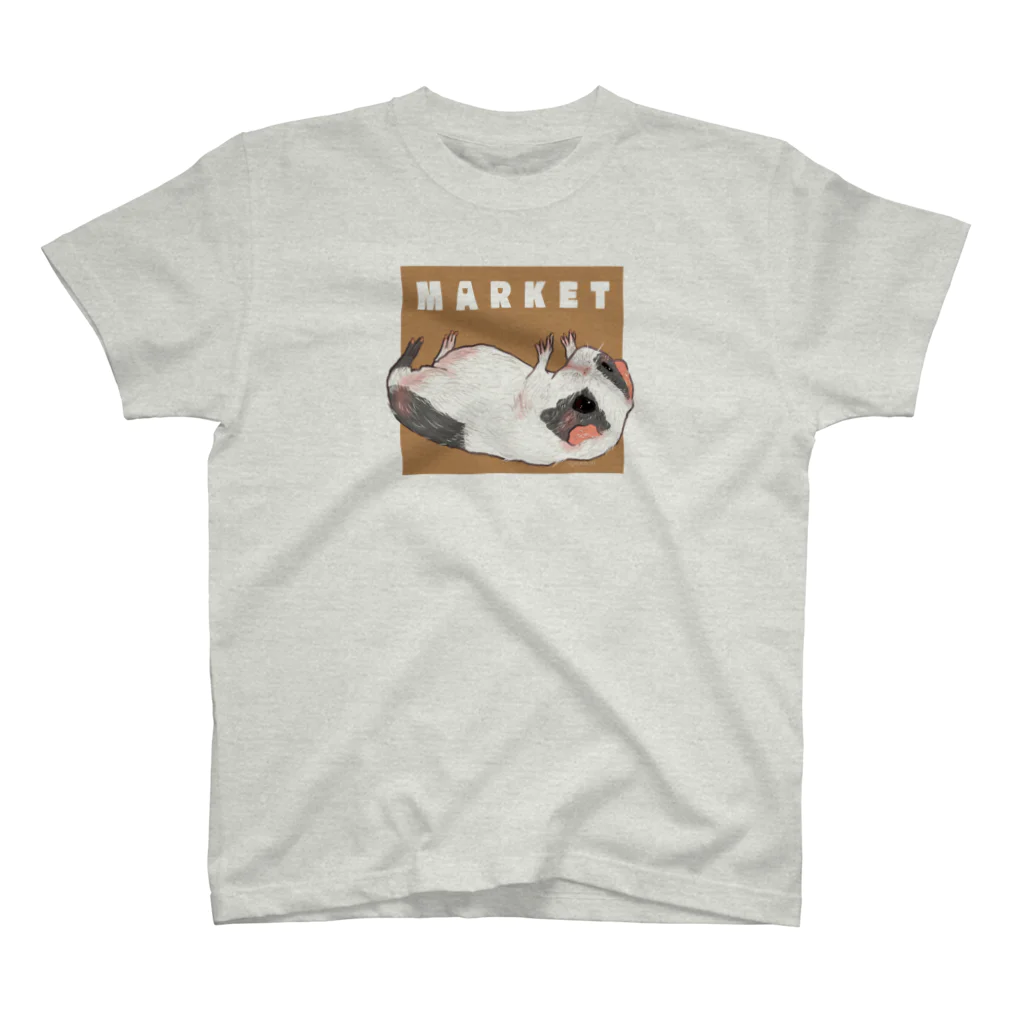 CHIMOCHIのGuinea pig Market ２ スタンダードTシャツ