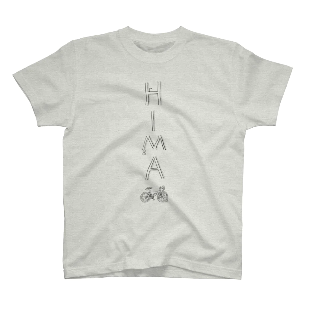 Pちゃんのサイクリスト雨の日用HIMAウェア スタンダードTシャツ