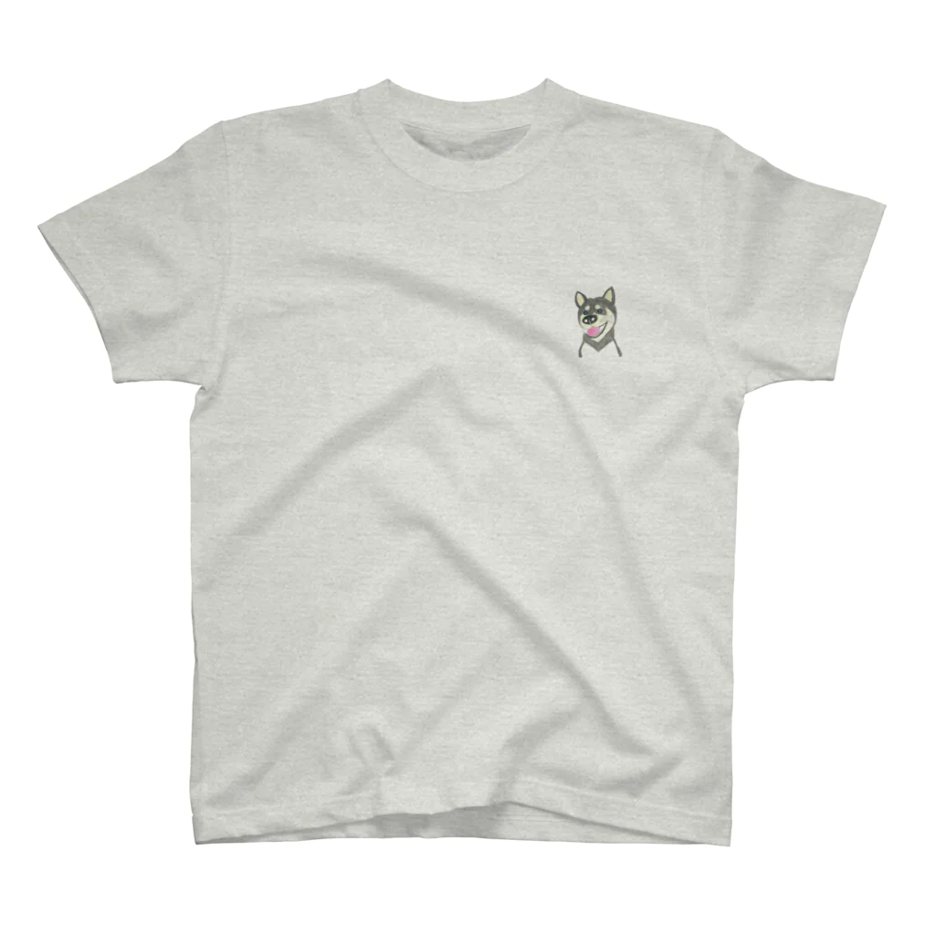 ISFnet_Benefit_Aoyamaのくろしば君 Regular Fit T-Shirt