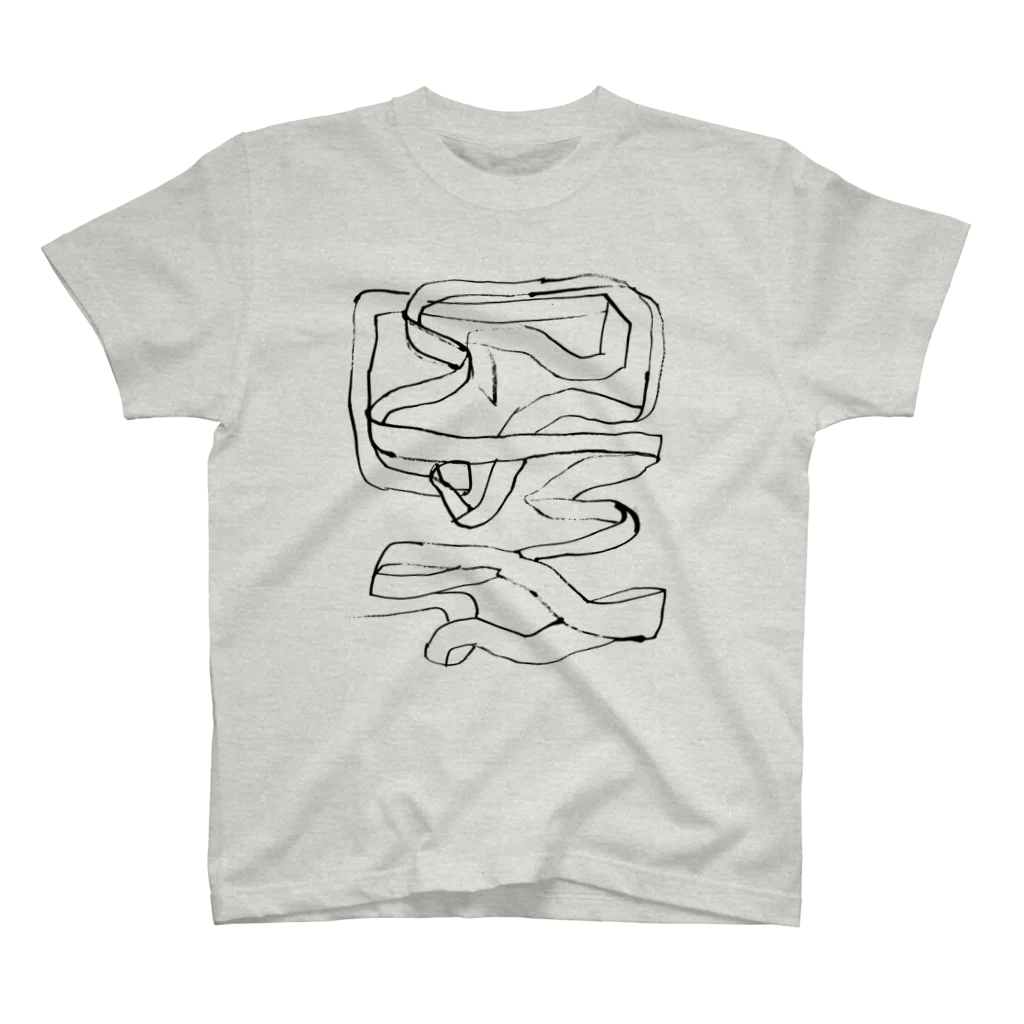 KIRIKIRIのtape Regular Fit T-Shirt