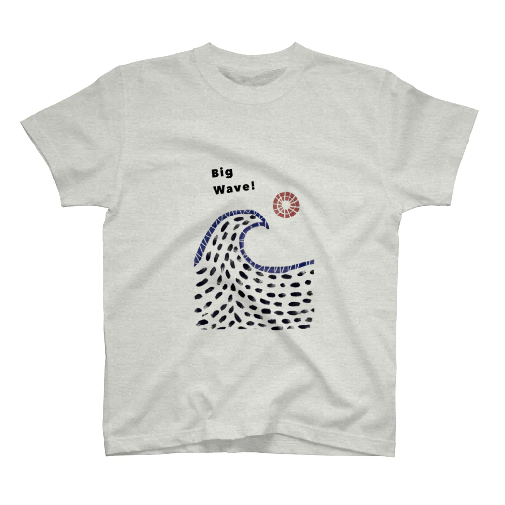 MOKU honoluluのbig wave スタンダードTシャツ