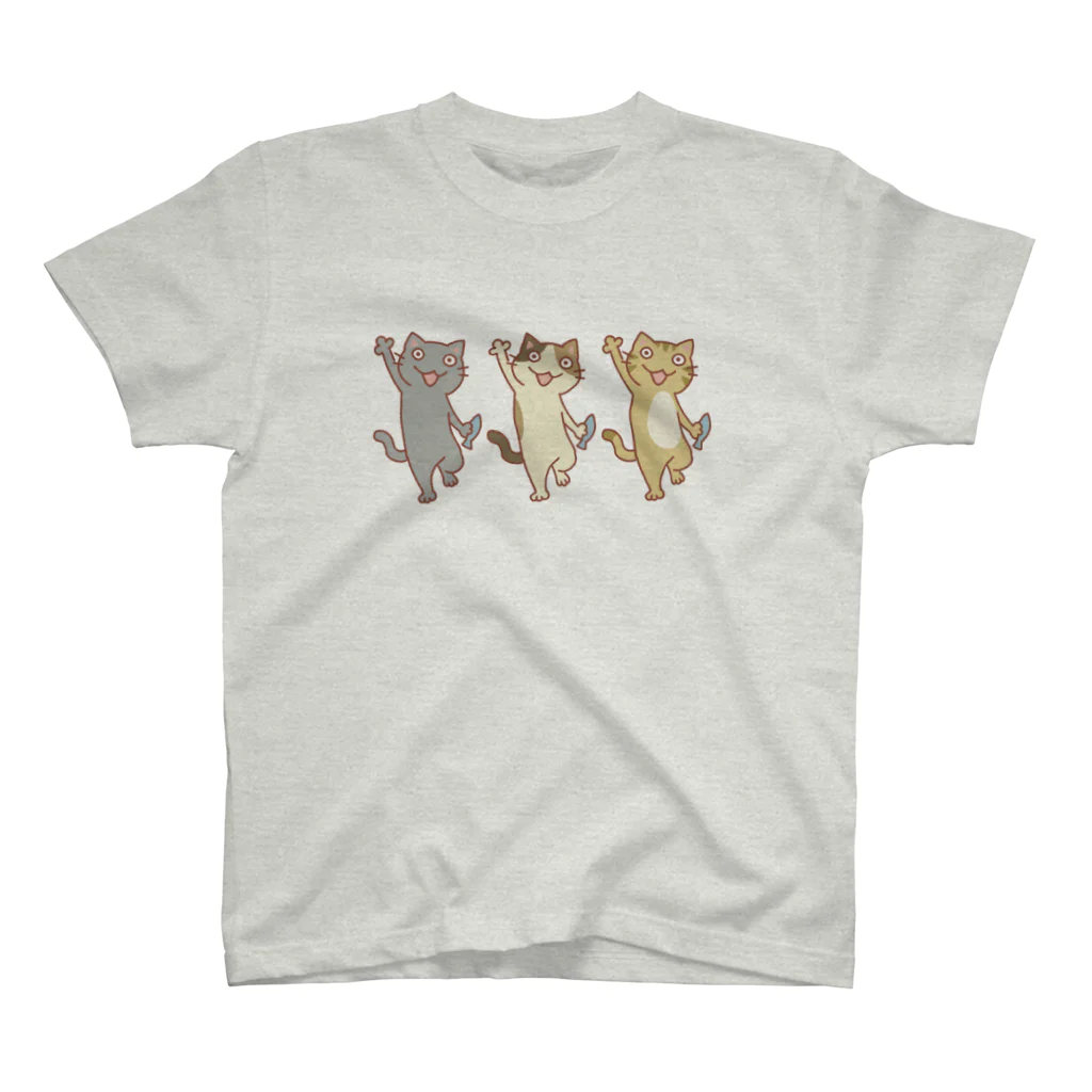 やまちの猫猫猫 Regular Fit T-Shirt